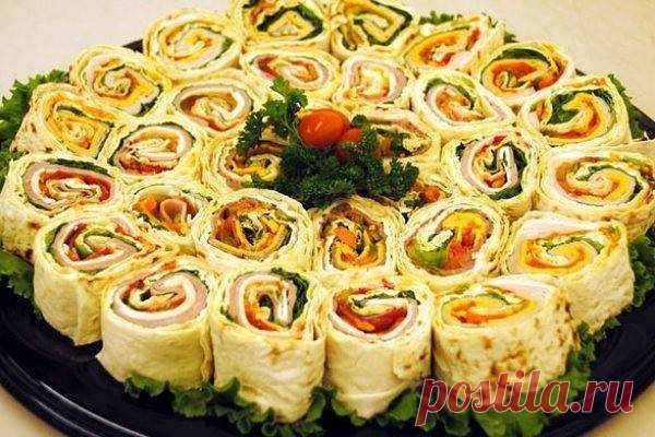 20 отличных начинок для лаваша — Домашняя кулинария