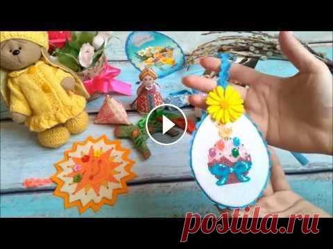95. Моя Пасхальная вышивка. Давайте дружить! :) Я в инстаграмме Я вконтакте ➠ Видео про заек...