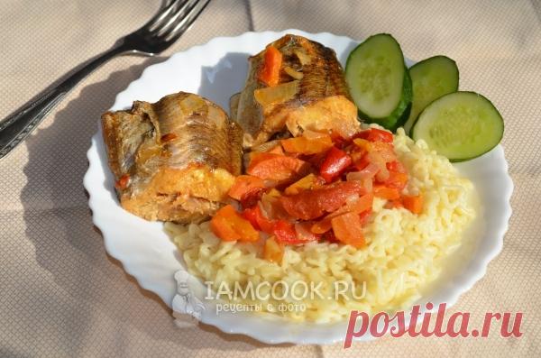 Минтай с овощами в мультиварке, рецепт с фото