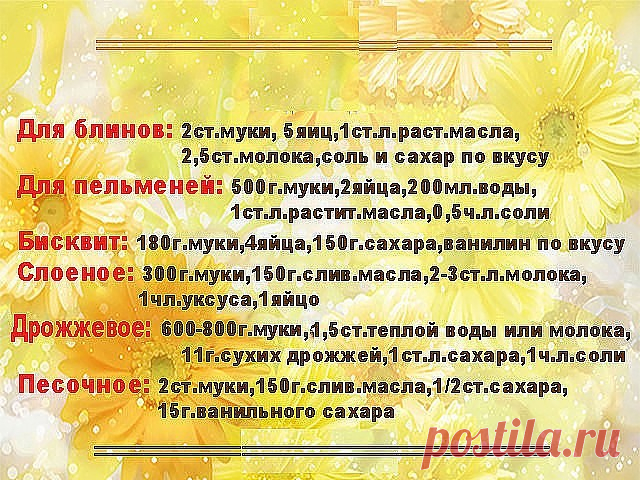 Полезная подсказка для тех, кто любит выпечку: