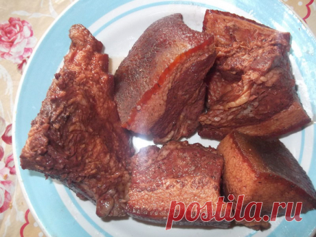 Как очень вкусно приготовить сало? Рецепт в луковой шелухе за 2 дня