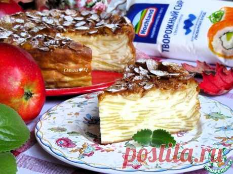 Яблочный чизкейк "Бархатный сезон" Кулинарный рецепт