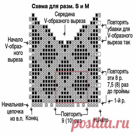 Топ с воротником-чокером крючком – Paradosik Handmade - вязание для начинающих и профессионалов