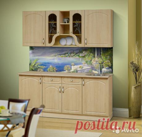 Кухонный гарнитур Колосок с буфетом купить в Москве на Avito — Объявления на сайте Avito