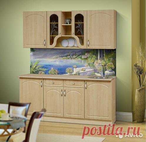 Кухонный гарнитур Колосок с буфетом купить в Москве на Avito — Объявления на сайте Avito