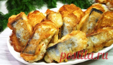 Жареная рыба в луковом кляре. Вкусно, сочно, ароматно! - На Кухне Жареная рыба в луковом кляре порадует Вас и Ваших родных ярким вкусом, а грустящая корочка сверху добавит блюду ещё больше вкуса.