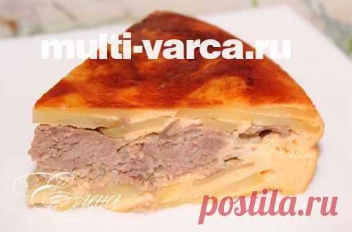 Запеканка из картошки в мультиварке с фаршем