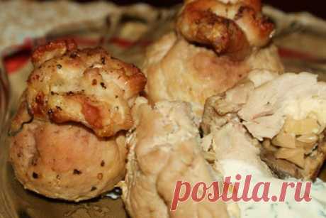 Мешочки с сыром и грибами — Женская страничка