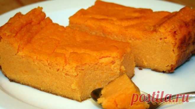 Вкуснейшая запеканка из тыквы
