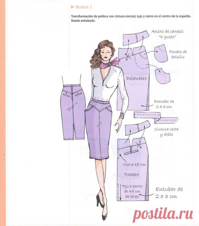 Моделирование юбок разных моделей — DIYIdeas