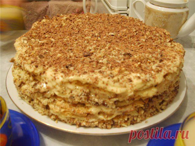 ЭКСПРЕСС -БЕЗ ЗАМОРОЧЕК !!!  **Коржи выпекаем на сковороде.