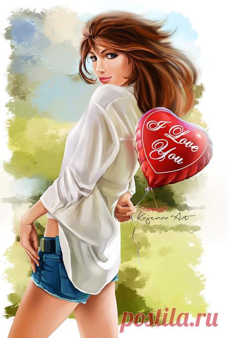 Цифровой художник Лорри «Kajenna» Кайенна. Часть 1.