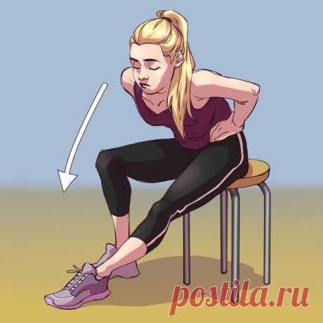 8 упражнений, которые спасут от застоя лимфы из-за сидячего образа жизни