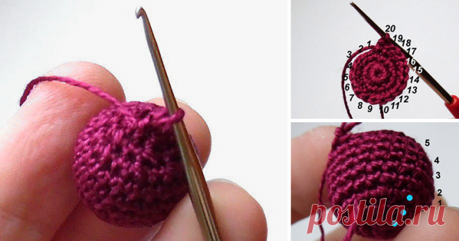 Как обвязать бусину крючком Для обвязывания бусины крючком потребуется: - нитки (хлопок 100% типа 'Ирис'); - крючок №1; - бусина (у меня в данном мастер-классе бусина из дерева (липа), размер 14 х 14,5 мм). Набираем 5 воздушных петель, замыкаем их в колечко и провязываем 9 столбиков без накида в это колечко. Далее будем вязать по спирали, поэтому следующим столбиком 'поднимаемся' на следующий ряд.