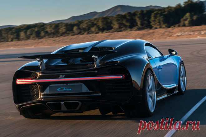 10 впечатляющих фактов о Bugatti Chiron 2017 | Чёрт побери