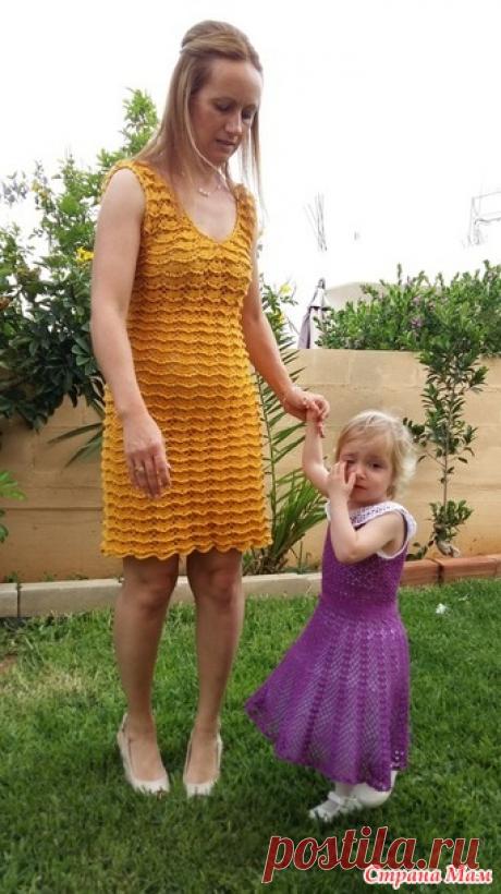 . Платье Жоэль в моем исполнении - Все в ажуре... (вязание крючком) - Страна Мам