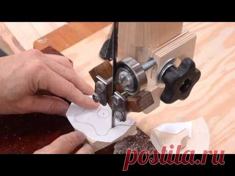 Big bandsaw build 4: Blade guides