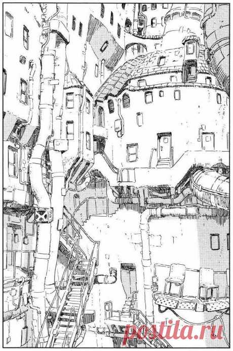 junxyard Knights of Sidonia - Tsutomu Nihei