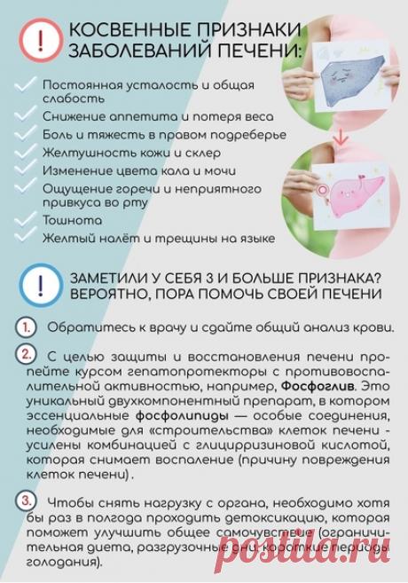 Вы знаете о том, что печень почти никогда не болит? Никогда. Вообще никогда. Это происходит очень редко. Поэтому о том, что с печенью творятся неполадки догадается только внимательный̆ к себе человек.
⠀
Рассказываем, что должно вас насторожить