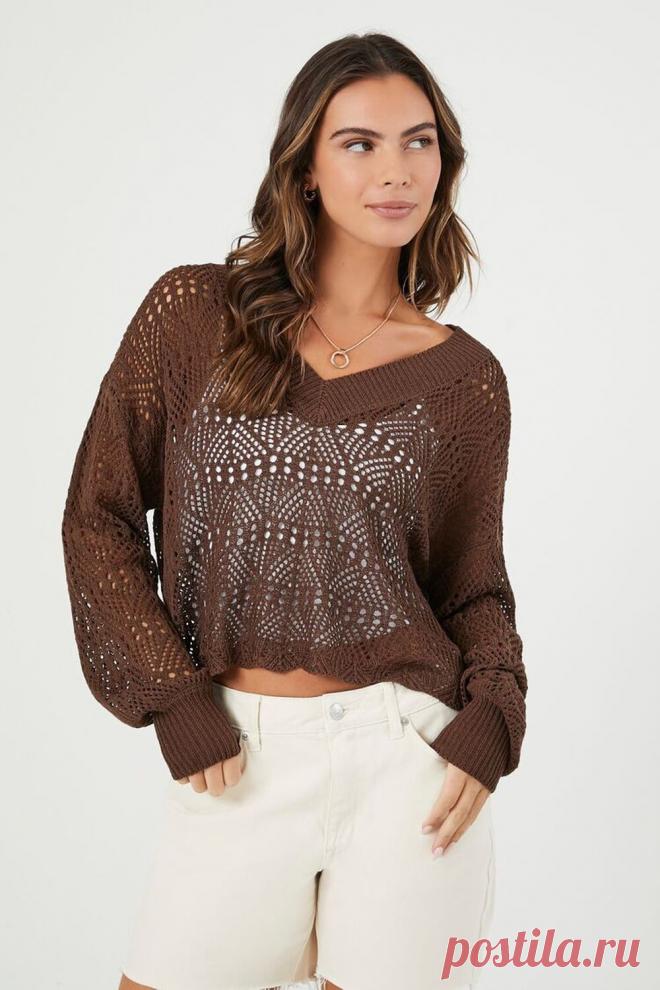 Ажурный джемпер Forever 21 (схема узора)