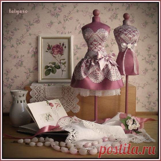 Игольницы в виде мини-манекенов — Сделай сам, идеи для творчества - DIY Ideas