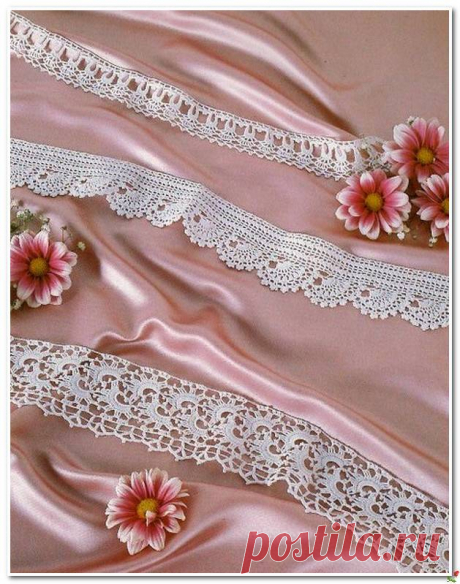 Ажурная тесьма крючком