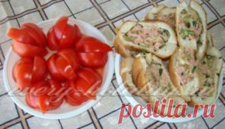 Фаршированный хлеб