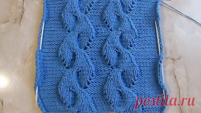 Ажурная Коса-Волна Вязание спицами Видеоурок 155 - YouTube - Funny Videos, Movies india, TV show, video india, hottest - Pkvideo.Net Ажурная Коса-Волна с текстовым описанием и схемой узора. Красивая, необычная коса, напоминающая волну. Раппорт косы: 11 петель, 20 рядов. В двух рядах делае...
