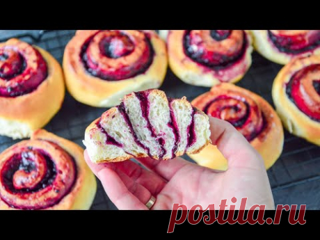 БУЛОЧКИ с НАЧИНКОЙ которые ВАС ПОКОРЯТ!!! ☆ Улитки с ДЖЕМОМ