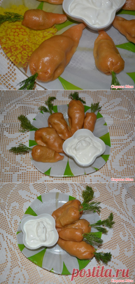 Манты-&quot;морковки&quot; - Мыслишки от Амишки - Страна Мам