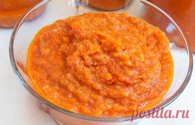 Аджика из кабачков