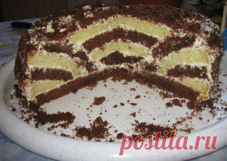 Торт с необычайно красивым разрезом