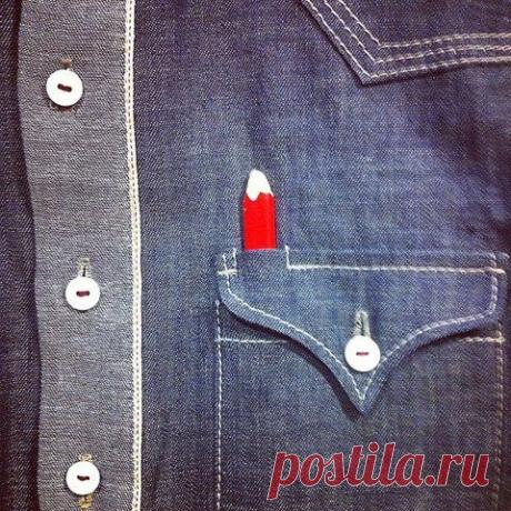 Карманы на рубашках