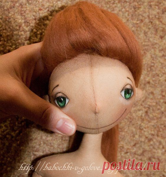 прическа из шерсти