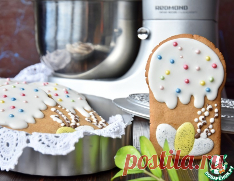 Пасхальное имбирное печенье – кулинарный рецепт