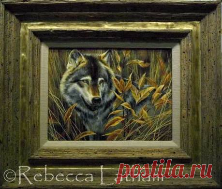 Американское искусство в миниатюре 2007 | Картины дикой природы и природы Ребекки Лэтэм