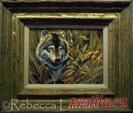 Американское искусство в миниатюре 2007 | Картины дикой природы и природы Ребекки Лэтэм