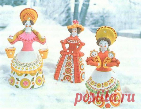 Дымковская роспись. Элементы дымковской росписи