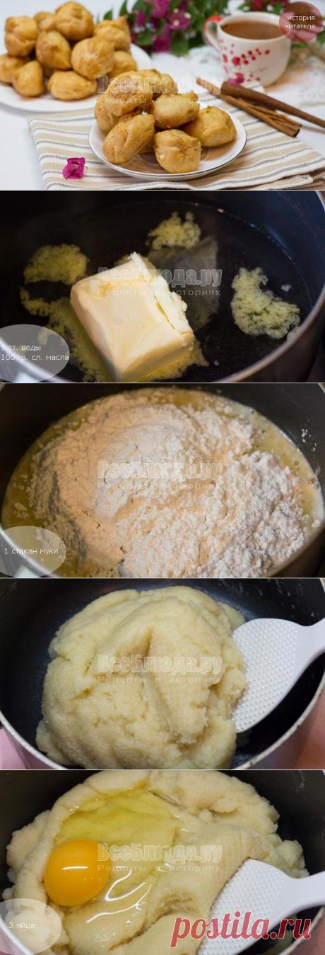 Как приготовить эклеры с заварным кремом в домашних условиях, рецепт с фото | Все Блюда