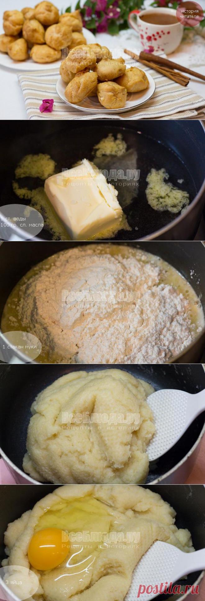 Как приготовить эклеры с заварным кремом в домашних условиях, рецепт с фото | Все Блюда