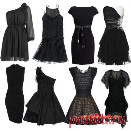 Маленькое черное платье: модели и фасоны