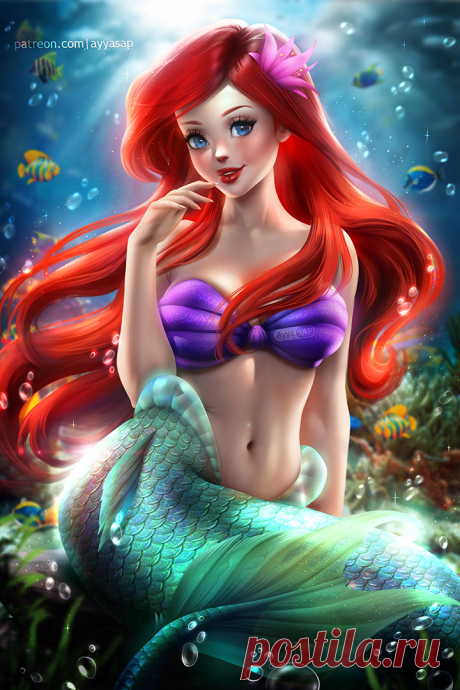 Ariel by AyyaSAP on DeviantArt