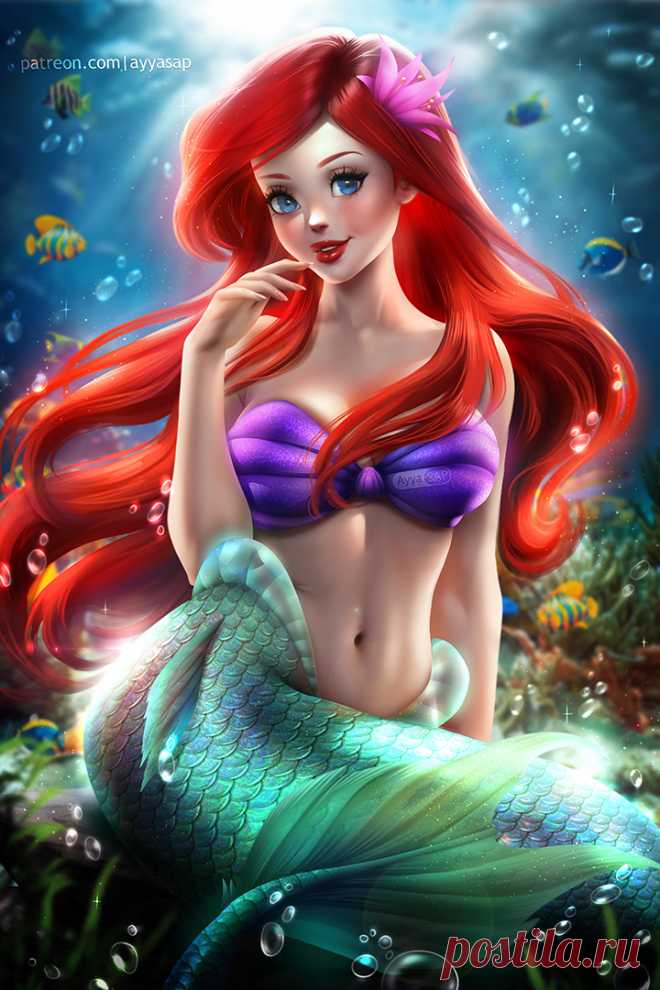 Ariel by AyyaSAP on DeviantArt