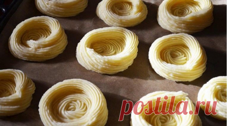 Картофельные “гнезда” с курицей. Прекрасное блюдо для детей и взрослых!