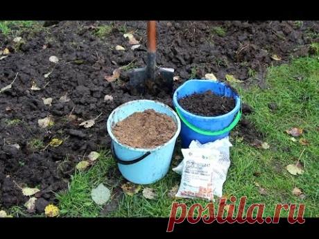 Какие удобрения вносить в почву осенью