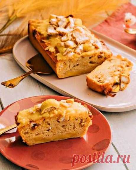 Пирог из яблок. Необычный вариант шарлотки из яблочного пюре. | Кухонный уголок Пульс Mail.ru