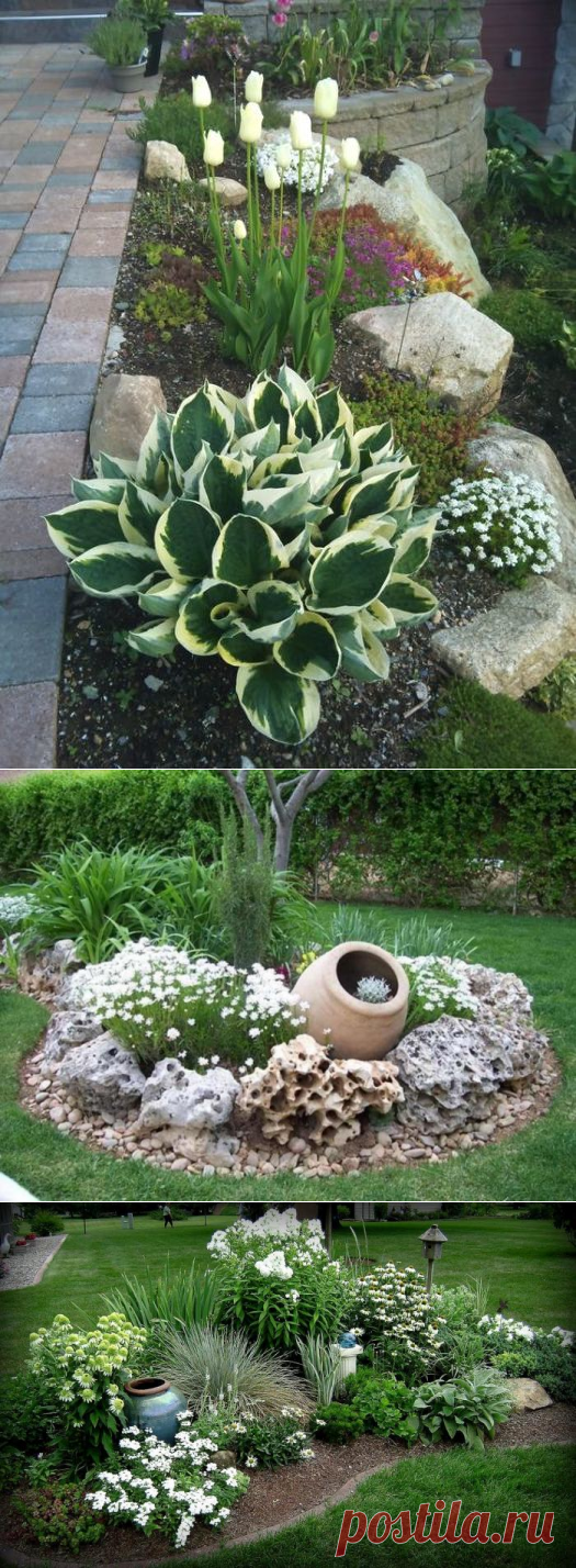 20 замечательных оригинальных цветников, которые украсят любой загородный участок