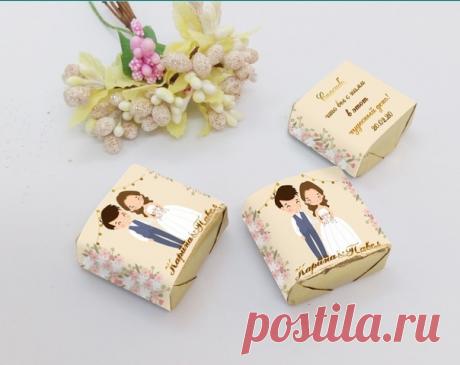 Мини презенты для гостей.
Небольшой шаблончик фантиков для молодоженов и дорогих гостей
сегодня я выполнила.
Милая нежность, беж и золото - цвета свадьбы.

Показать полностью…