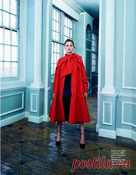 Дженнифер Лоуренс снялась для октябрьского номера журнала «Elle France»