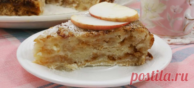 Болгарский яблочный пирог
